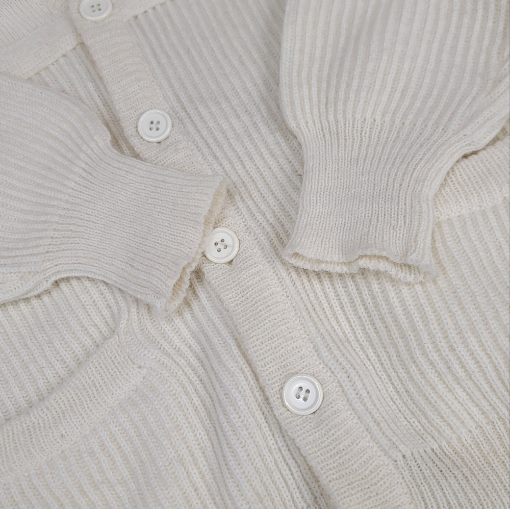 Bugatchi coastal grandma Knit  wool blend cardigan - Picture 8 of 10